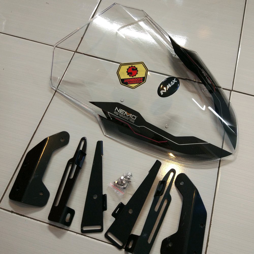 Jual Visor Windshield Exclusive Nmax Gladiator Nemo SION MOTOR Shopee