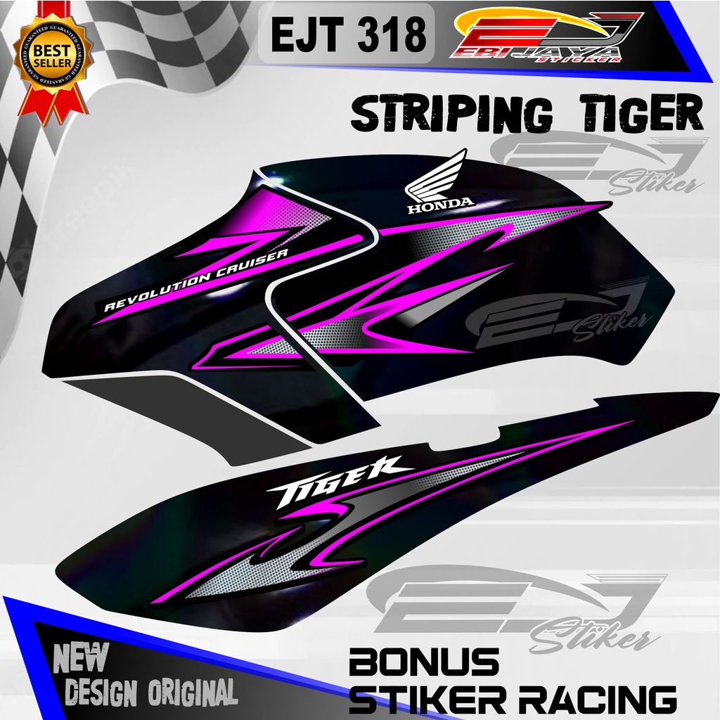 Jual Striping Pnp Tiger Revo Stiker Custom Tiger Revo Stiker Motor