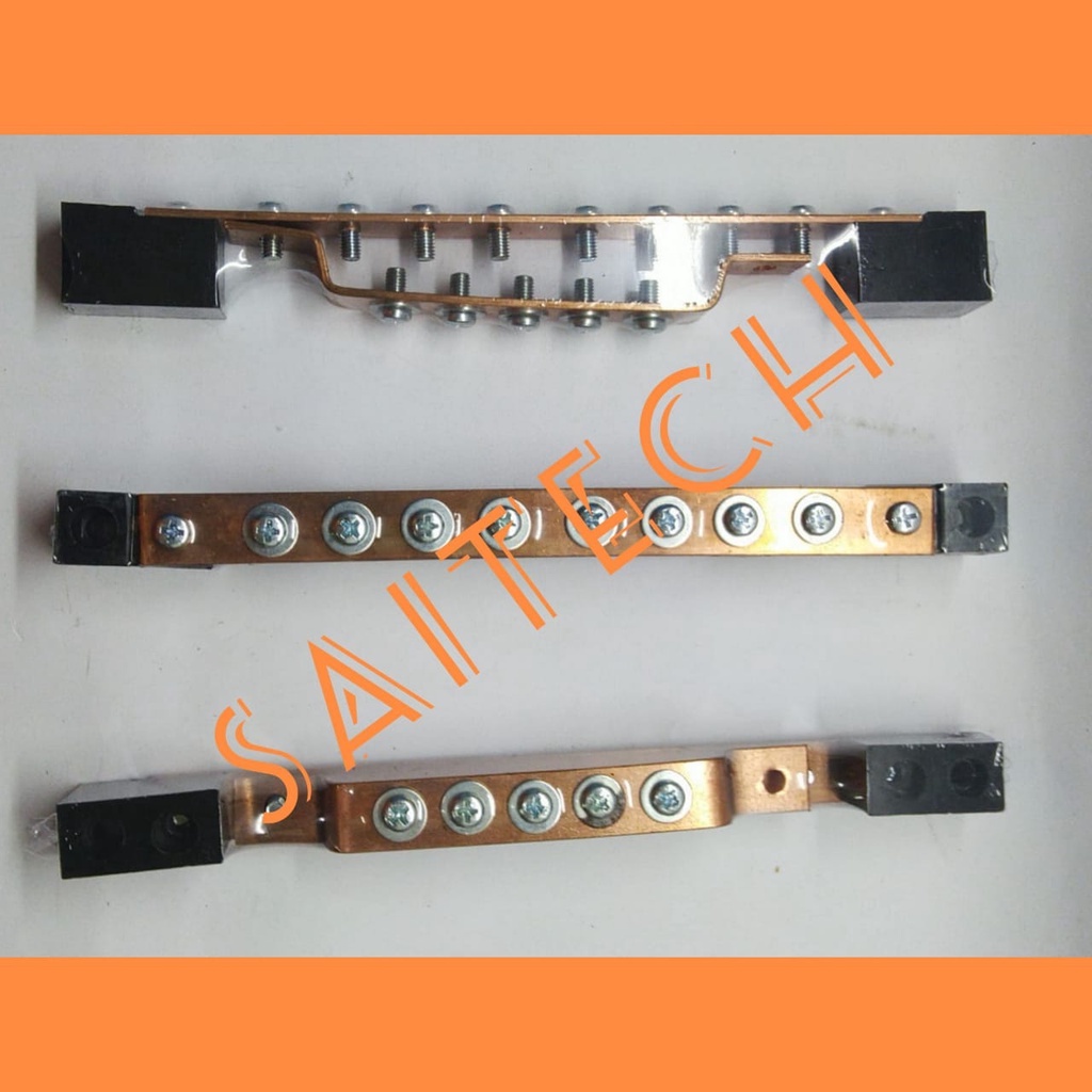 Jual Busbar Grounding Bar Plat Tembaga Nol Arde Shopee Indonesia