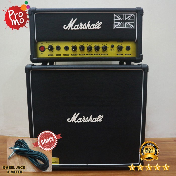 Jual Bass Gitar Amplifier Ampli Gitar In Marshall Input Head