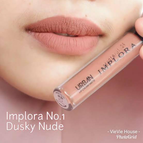 Jual Lipcream Implora Urban Matte No Dusky Nude Shopee Indonesia