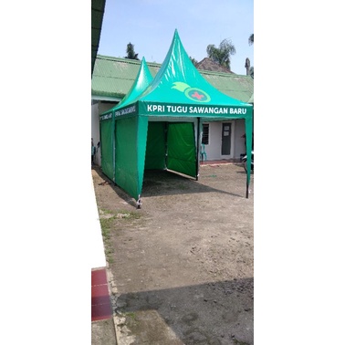 Jual Tenda Kerucut Ukuran 2x2 Branding Custom Shopee Indonesia