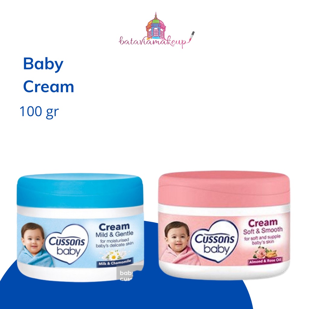 Jual Cussons Baby Cream Gr Krim Kulit Bayi Pelembab Kulit Bayi