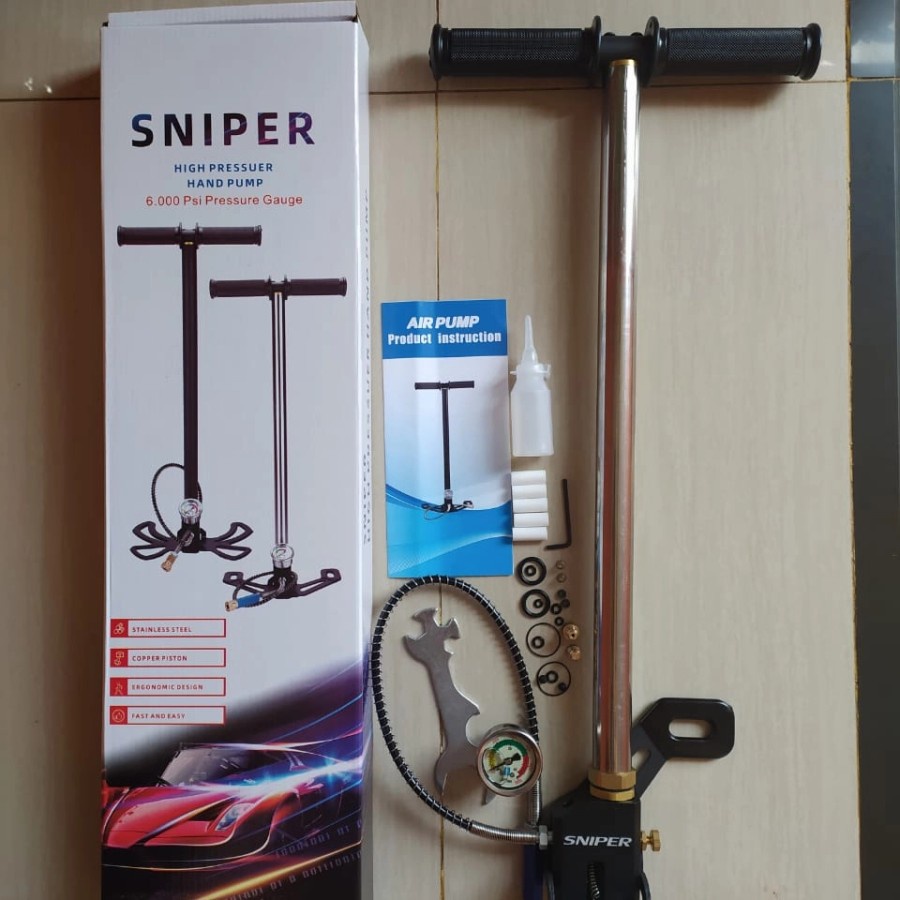 Jual Pompa PCP Sniper Kaki Lipat 3 Stage Shopee Indonesia