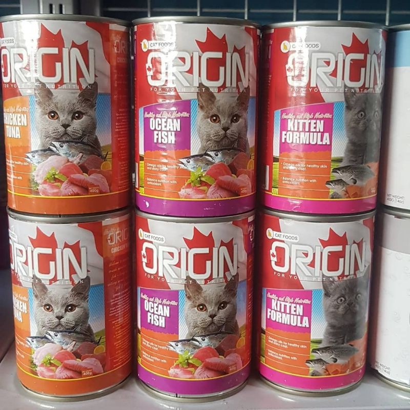 Jual Makanan Kucing Origin Kaleng Gram Shopee Indonesia