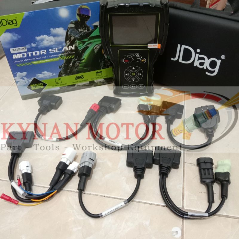 Jual Scanner Motor Universal Honda Yamaha Suzuki Kawasaki OBD2 Vespa