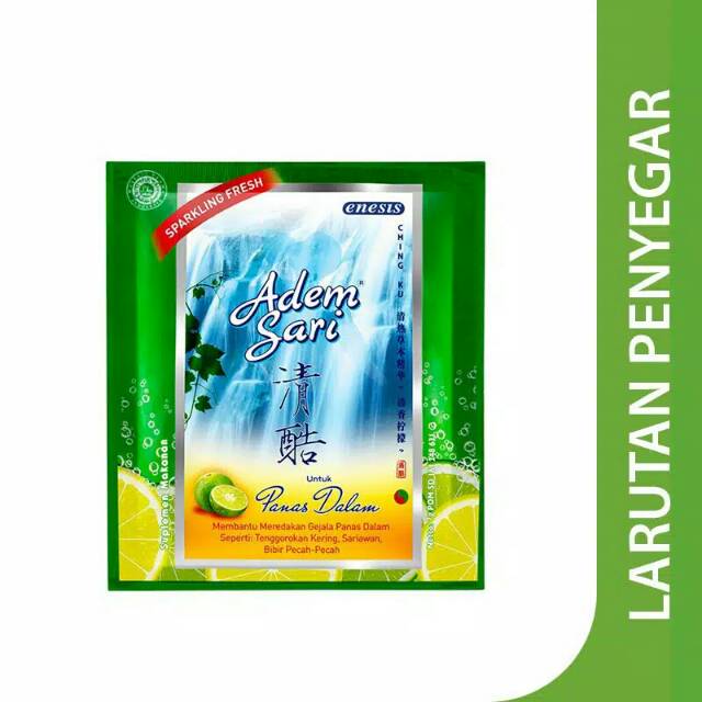 Jual Adem Sari Per Sachet 7gr Serbuk Minuman Penyegar Pereda Panas