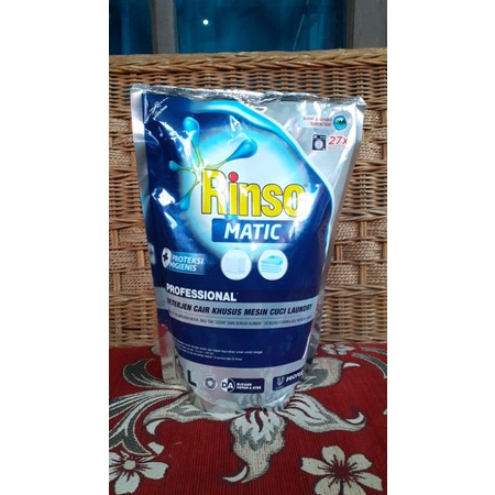 Jual Rinso Matic Liquid Detergent Professional Liter Shopee