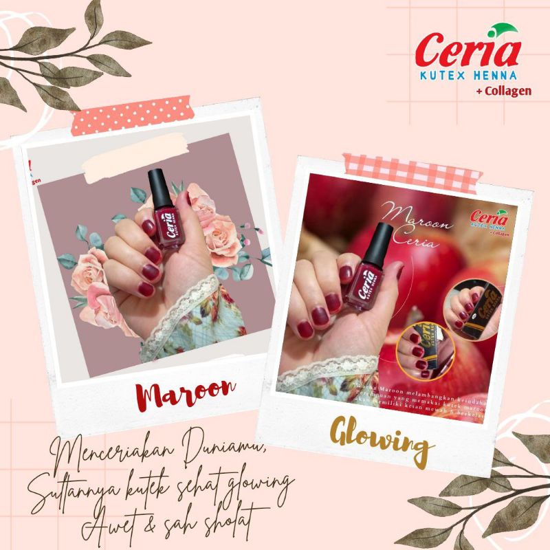 Jual Ceria Nail Henna Ceria Kutek Henna Kutek Hena Pacar Kuku