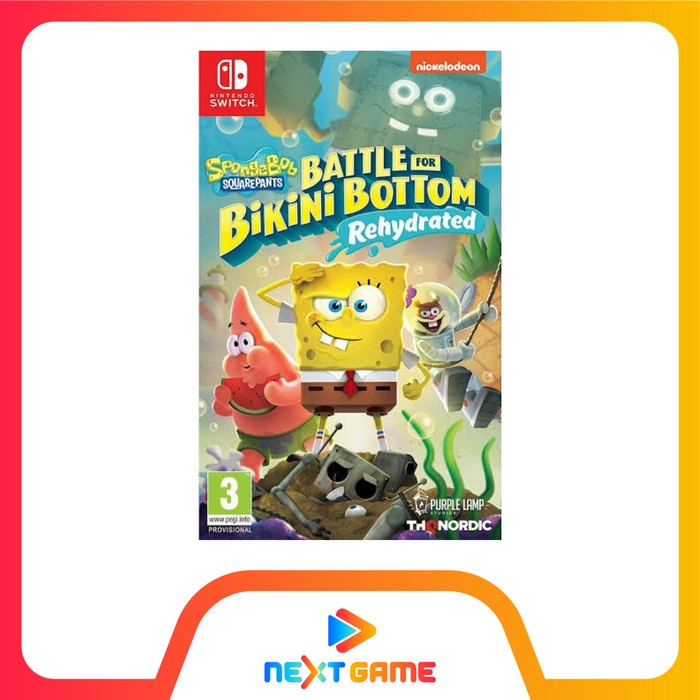 Jual Switch Spongebob Squarepants Battle For Bikini Bottom Rehydrated Shopee Indonesia