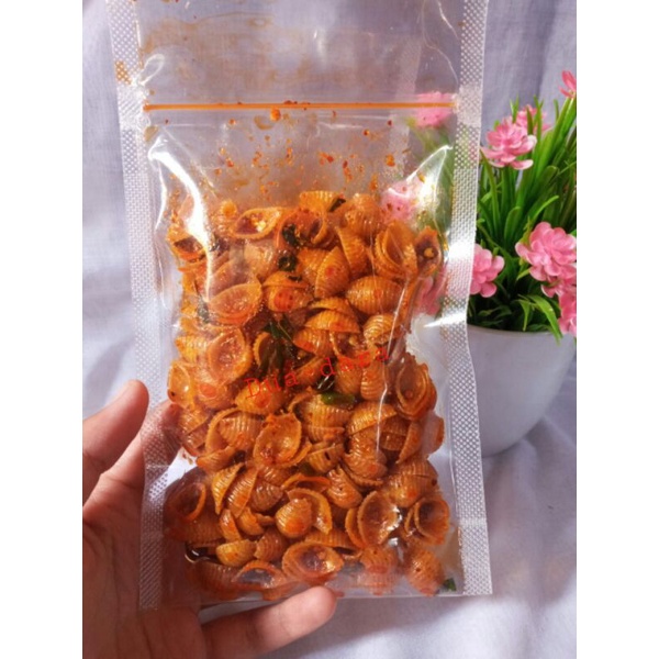 Jual Gr Makaroni Kerang Pedas Daun Jeruk Shopee Indonesia