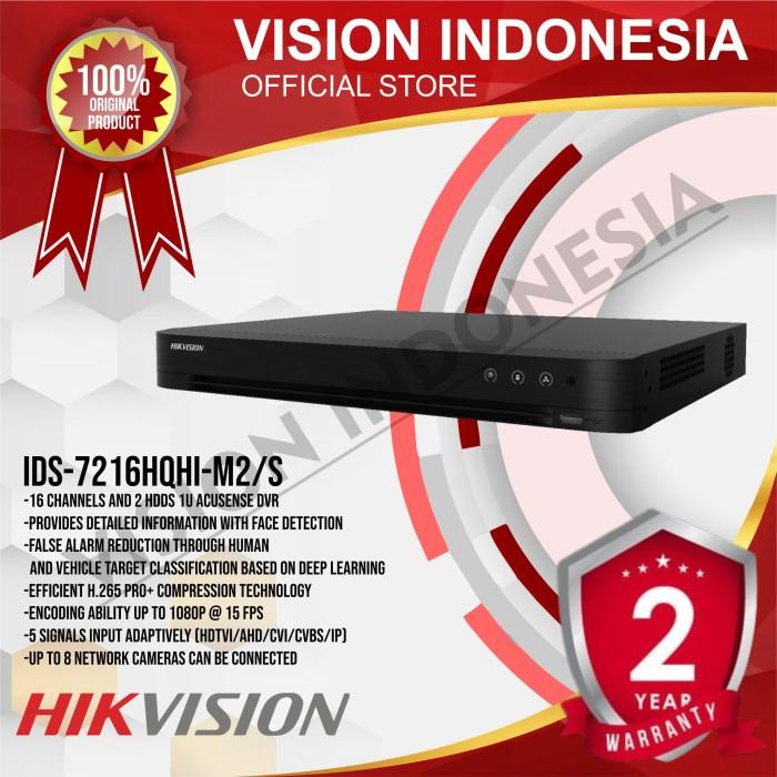 Jual Sirene Dvr Turbo Hikvision Ch Accusense Ids Hqhi M S