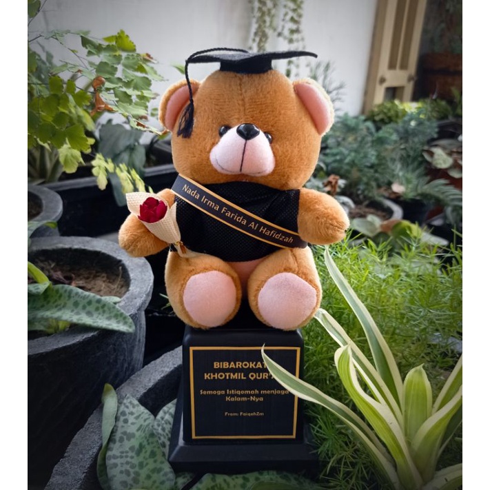 Jual PROMO TROPHY BONEKA WISUDA Kado Wisuda MURAH Piala Boneka Wisuda