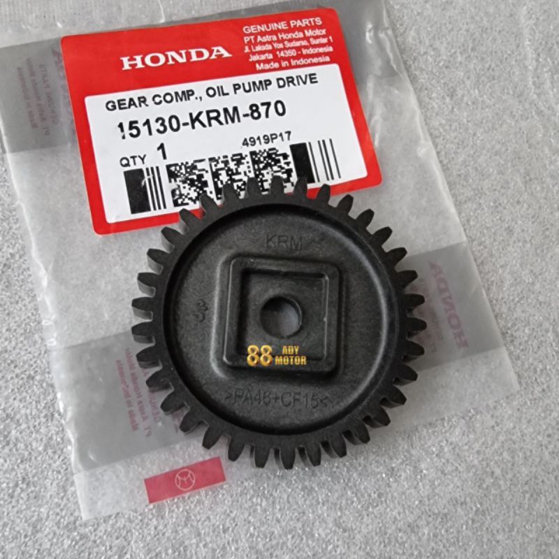 Jual Gear Gigi Pompa Oli Original Honda Mega Pro Verza Cb Crf