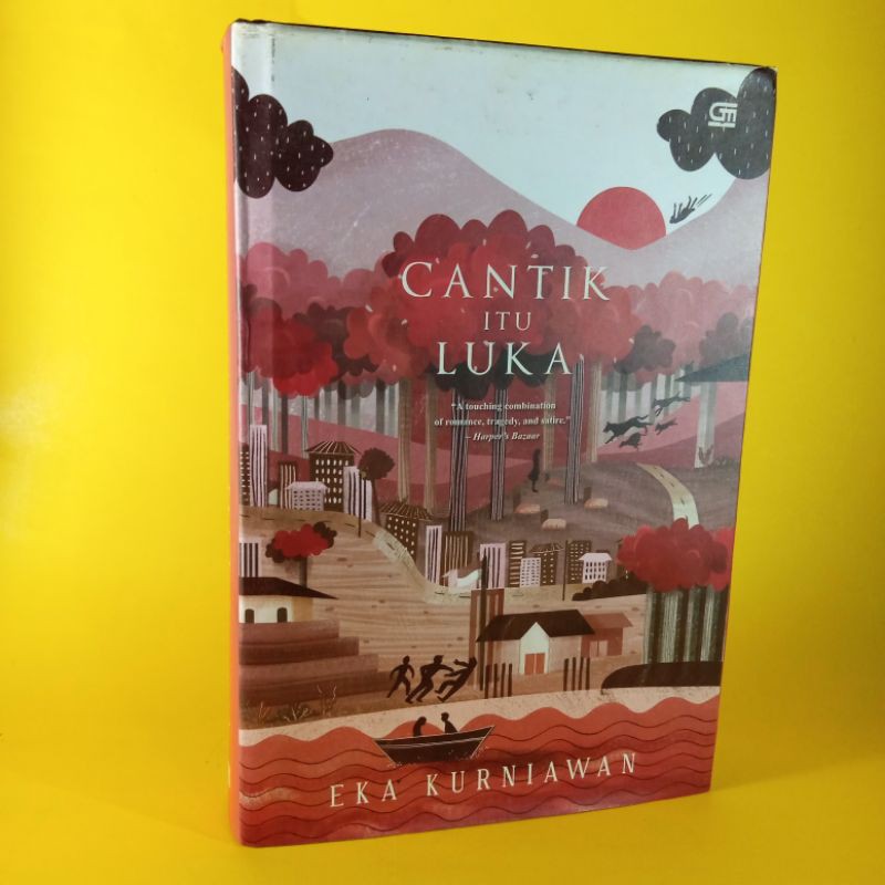 Jual Preloved Novel Cantik Itu Luka Eka Kurniawan Hardcover Shopee