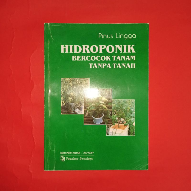 Jual Buku Hidroponik Bercocok Tanam Tanpa Tanah Shopee Indonesia