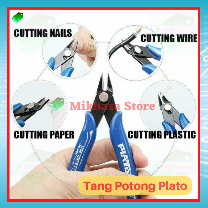 Jual Tang Potong Pemotong Kawat Kabel Serbaguna Gunting Coil Plato