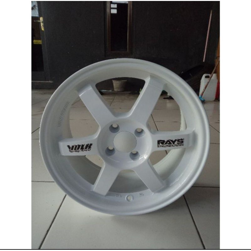 Jual Velg Volk Rays Te37 R16 Putih Plus Ongkir Jabar Jatim Jakarta