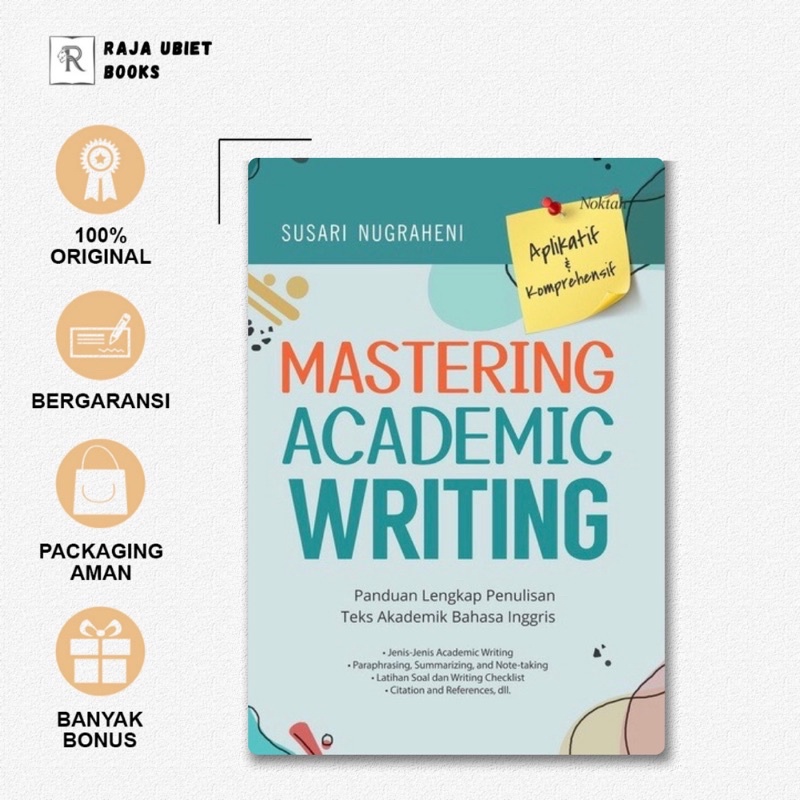 Jual Buku Original Mastering Academic Writing Panduan Lengkap