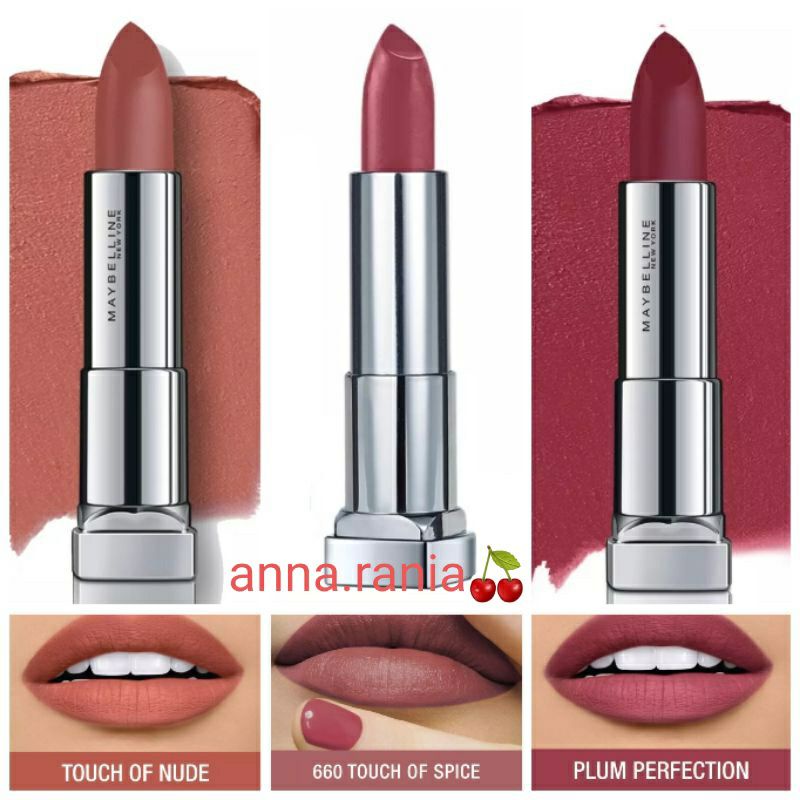 Jual Maybelline Color Sensational Powder Matte Lipstick Touch Of Nude