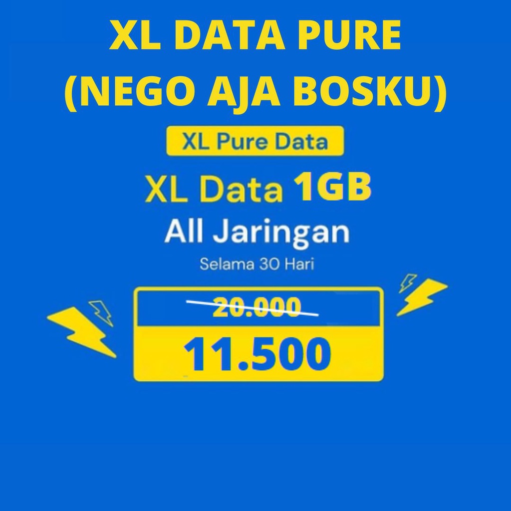 Jual Termurah Paket Data Xl Xtra Combo Xtra Xombo Flex Hotroad