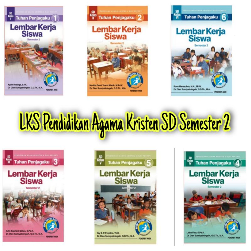 Jual Lks Pendidikan Agama Kristen Sd Tuhan Penjagaku Semester Kelas