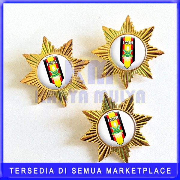 Jual Pin Imm Pin Bros Wing Logo Ikatan Mahasiswa Muhammadiyah Km