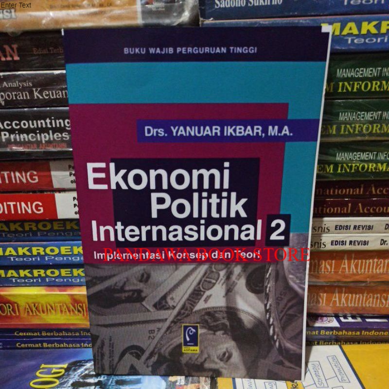 Jual Ekonomi Politik Internasional 2 Implementasi Konsep Dan Teori By