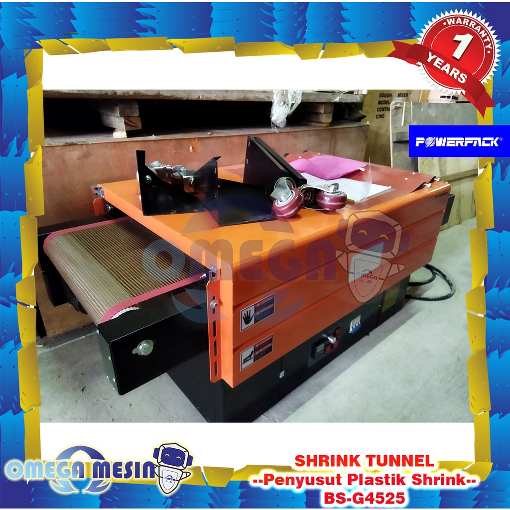 Jual Mesin Penyusut Plastik Shrink Shrink Tunnel Bs G Powerpack