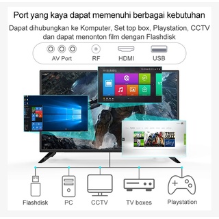 Jual Tv Led Inch Full Layar Support Hdmi Usb Vga Garansi Tahun