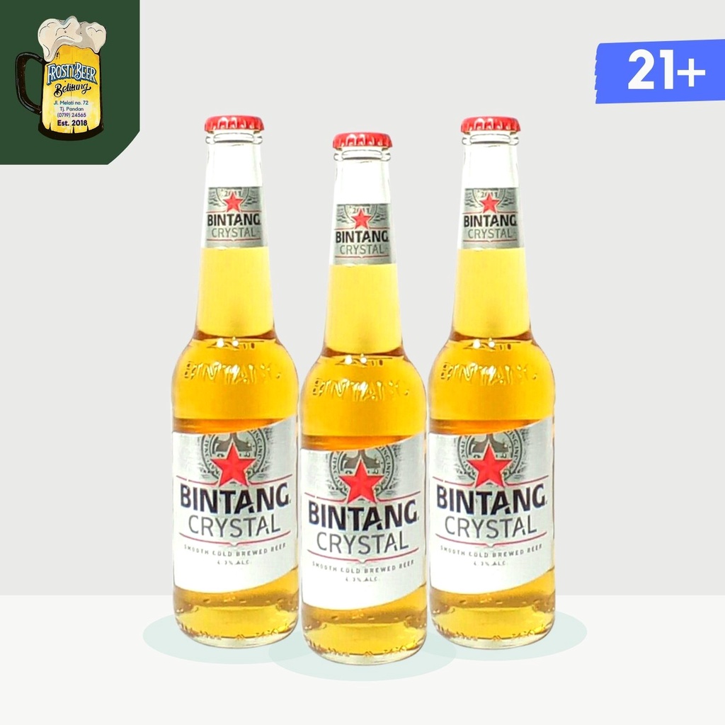 Jual Bintang Crystal Ml Bottle Bir Bintang Crystal Botol Kecil