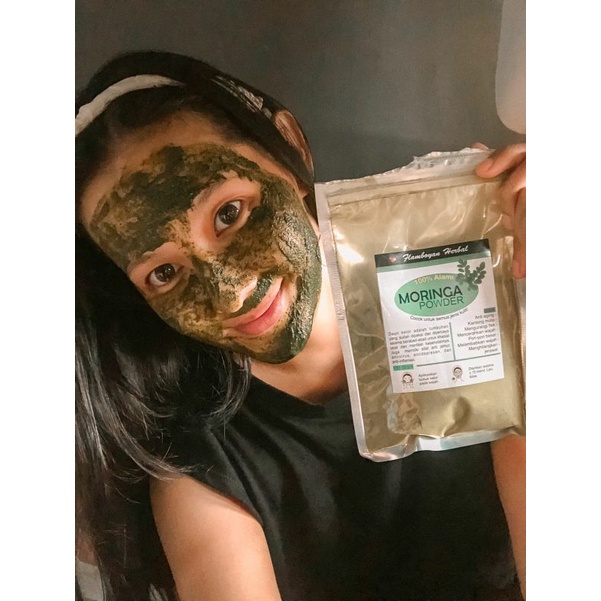 Jual Masker Daun Kelor Organik Gr Masker Wajah Kelor Moringa