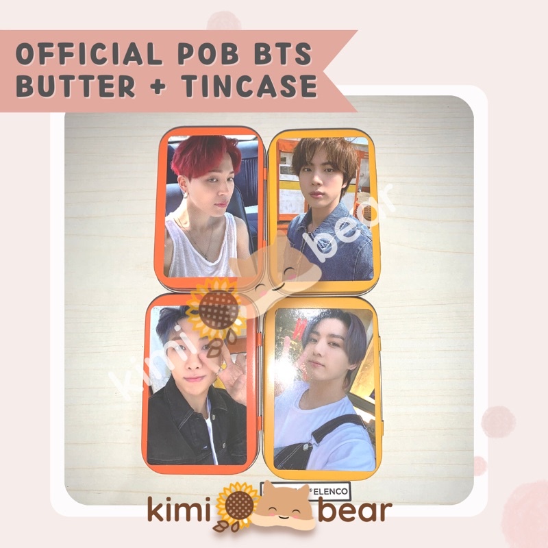 Jual Pob Bts Butter With Tincase Jungkook Taehyung Jimin Suga Jhope Jin