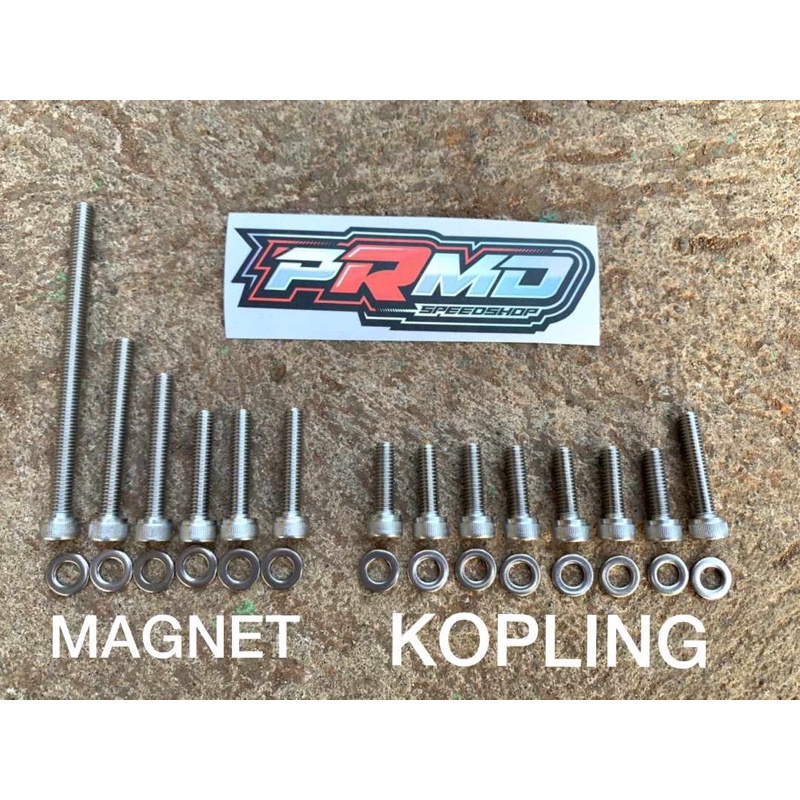 Jual Baut Blok Mesin Bak Kopling Magnet Fizr F Zr Force One L Stainless