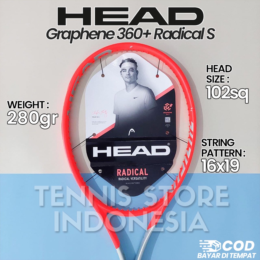 Jual Raket Tenis Head Graphene Radical S Sq G