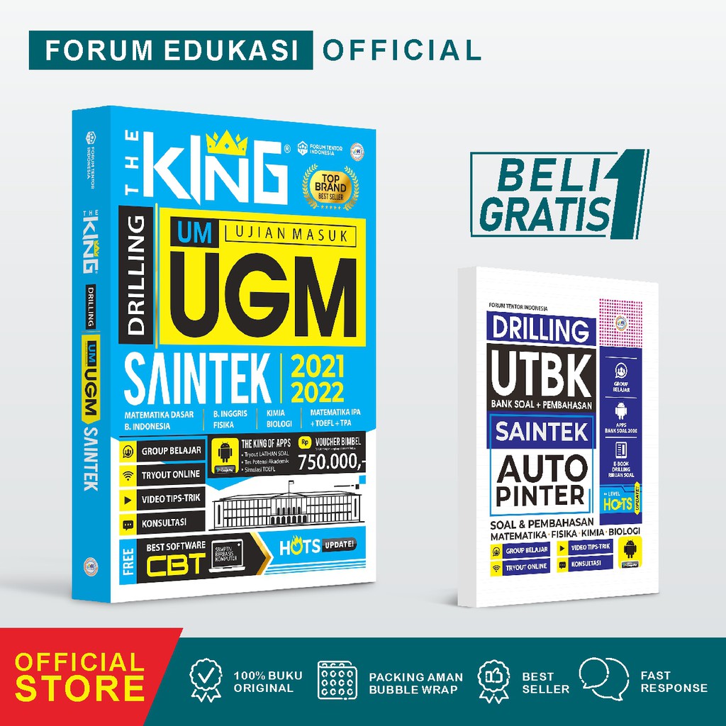 Jual Buku The King Drilling Um Ugm Saintek Shopee Indonesia