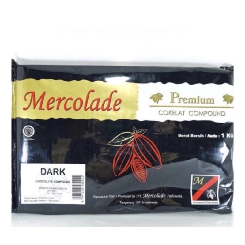 Jual Mercolade Chocolate Compound Dark White Kg Shopee Indonesia