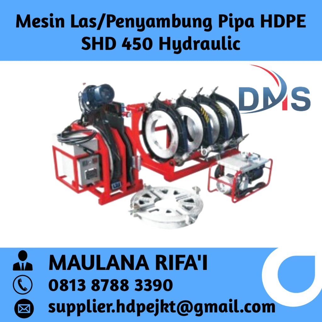 Jual Mesin Las Pipa Hdpe Alat Las Pipa Hdpe Shd Mm Hydraulic