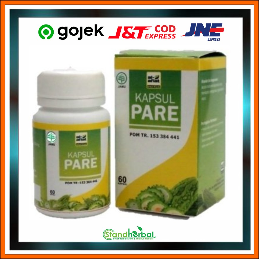 Jual Kapsul Pare Ekstrak Pare Al Afiat Shopee Indonesia