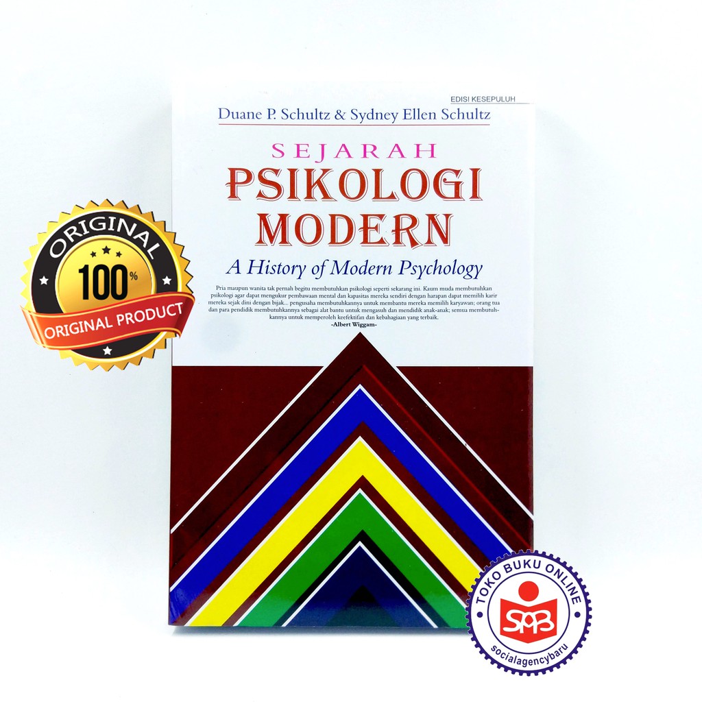 Jual Sejarah Psikologi Modern Edisi 10 Duane P Schultz Shopee