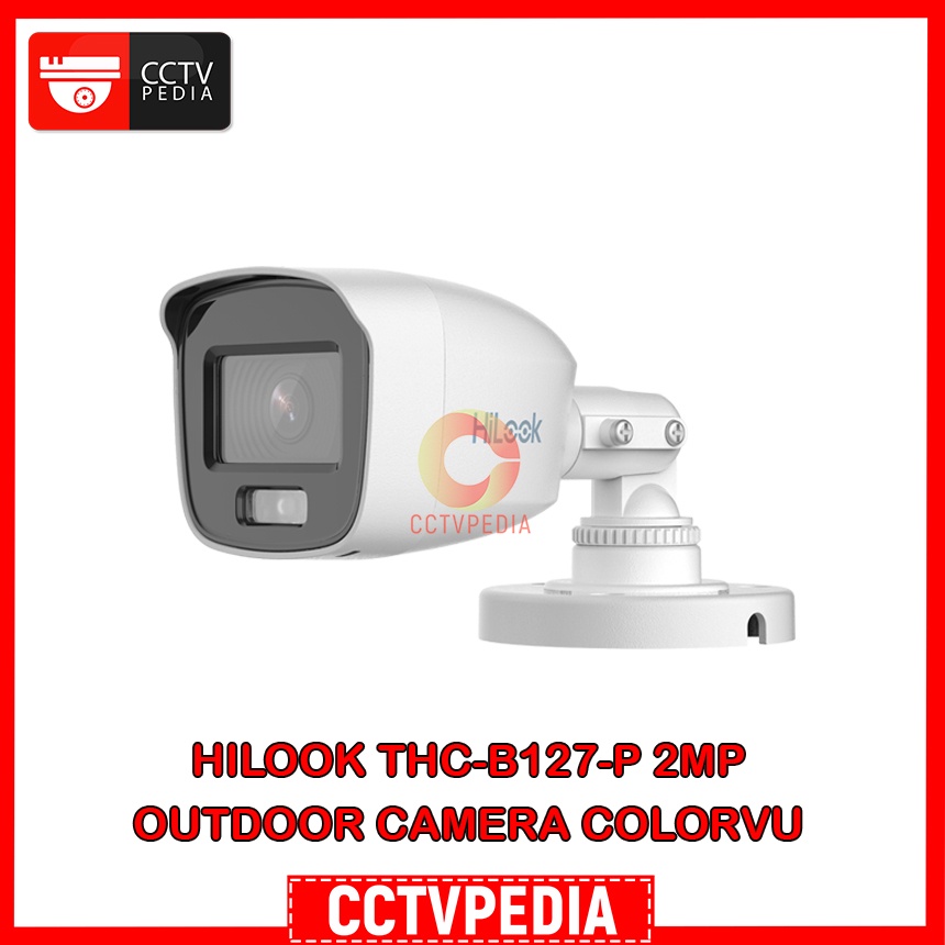 Jual Hilook THC B127 P 2MP Outdoor Camera ColorVU Shopee Indonesia