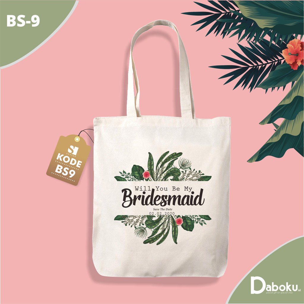 Jual DABOKU KADO SOUVENIR PERNIKAHAN WEDDING CUSTOM BRIDESMAID