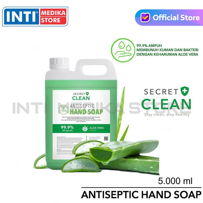 Jual Secret Clean Hand Soap Antiseptic Liter Sabun Cuci Tangan