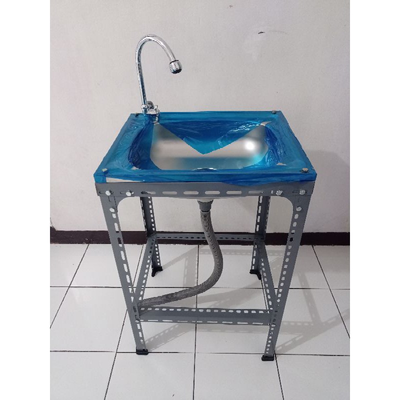 Jual Bak Cuci Piring Wastafel Portable Paket Lengkap Sink Portable