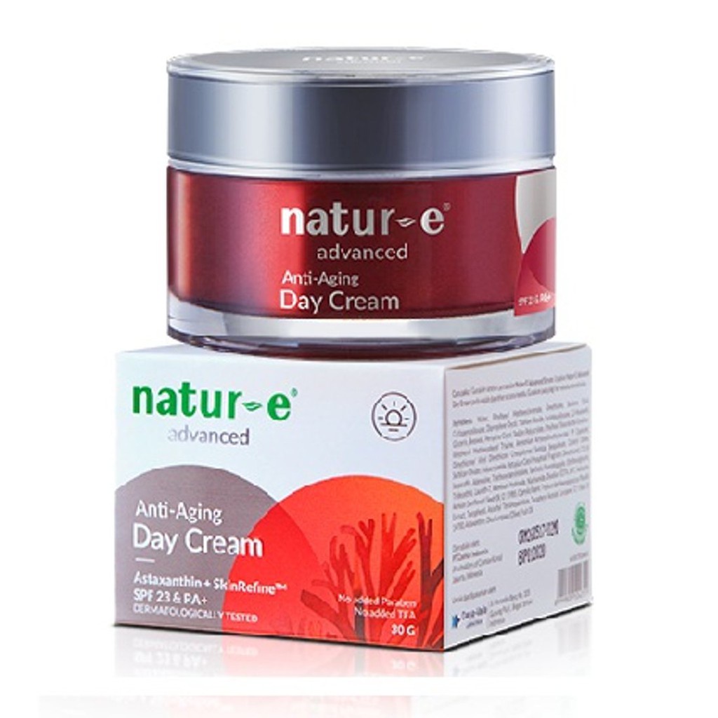 Jual Natur E Advanced Anti Aging Day Cream 30 G Shopee Indonesia