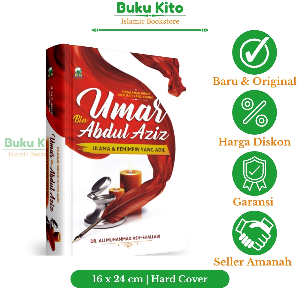 Jual BukuKito Buku Umar Bin Abdul Aziz Perjalanan Hidup Khalifah