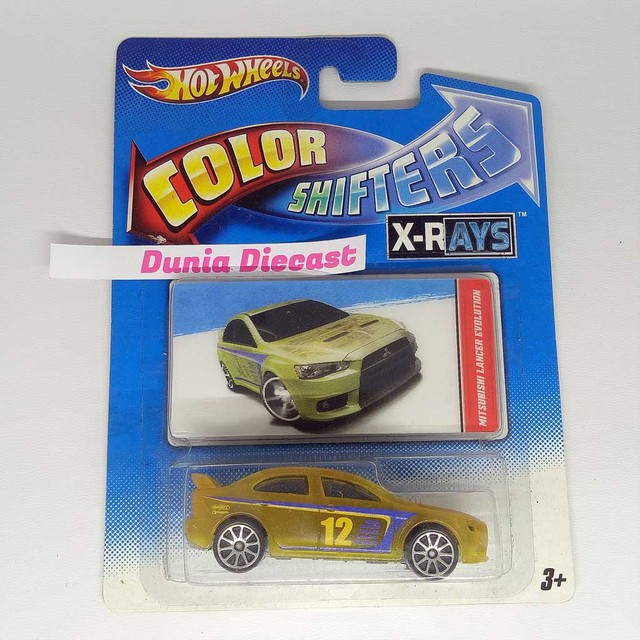 Jual Hot Wheels Color Shifters X Rays Mitsubishi Lancer Evolution X