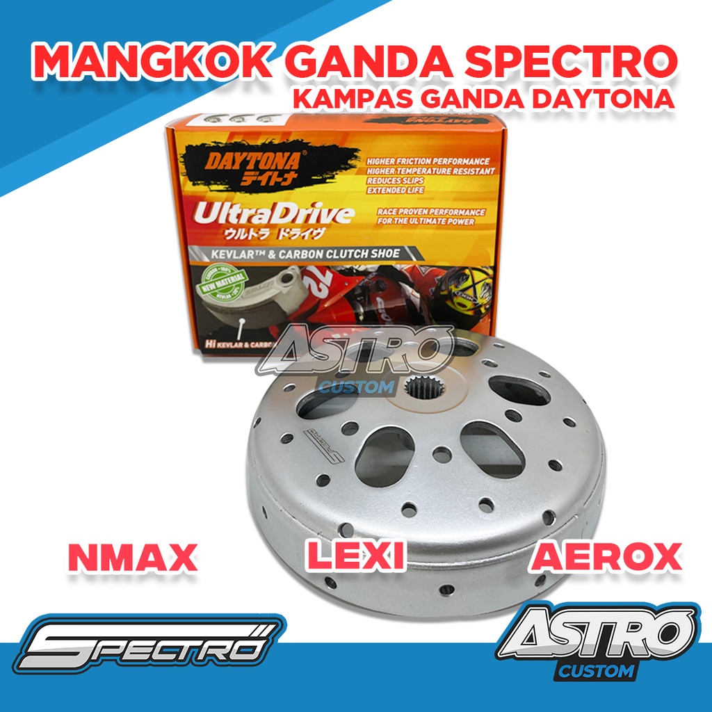 Jual Mangkok Kampas Ganda Spectro Nmax Aerox Lexi Kampas Ganda