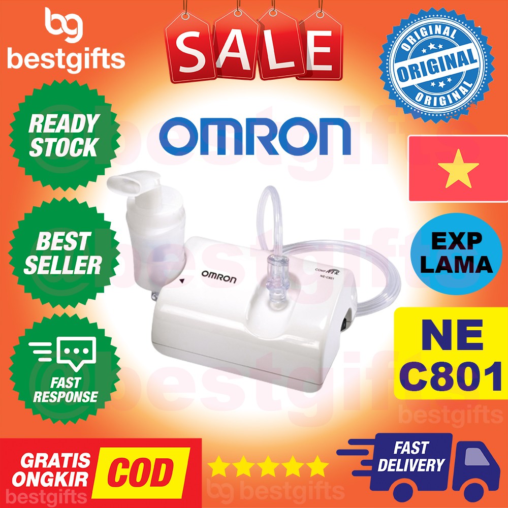 Jual OMRON COMPRESSOR NEBULIZER NE C801 KOMPRESOR KIT ALAT INHALASI