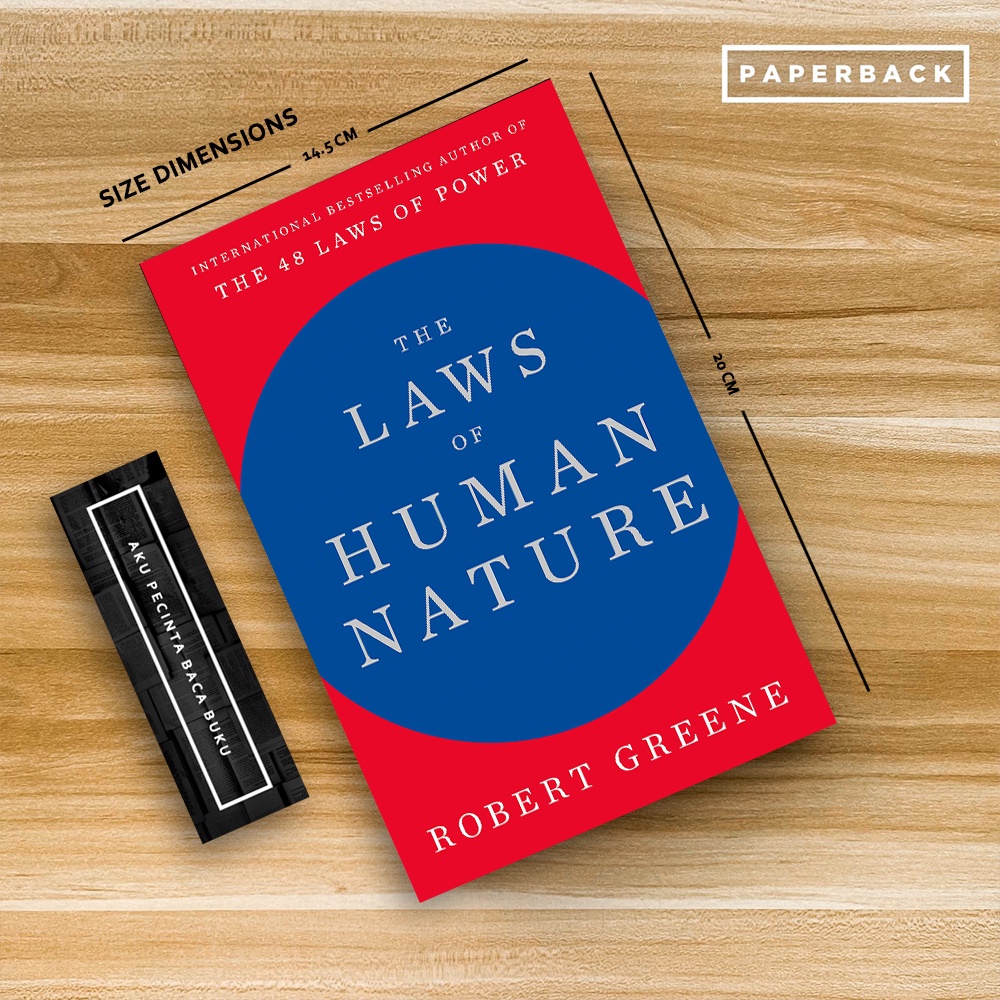 Jual Buku The Laws Of Human Nature By Robert Greene English Shopee